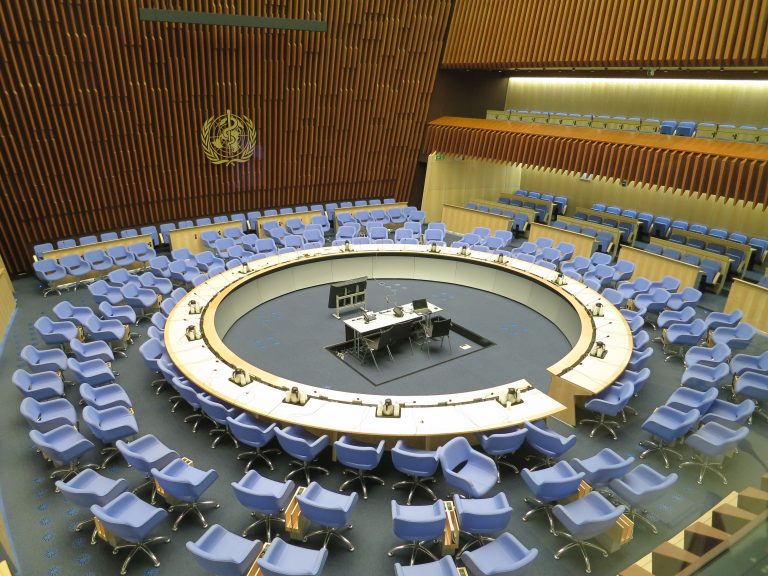 WHO is an essential forum for debates on intellectual property and public health
